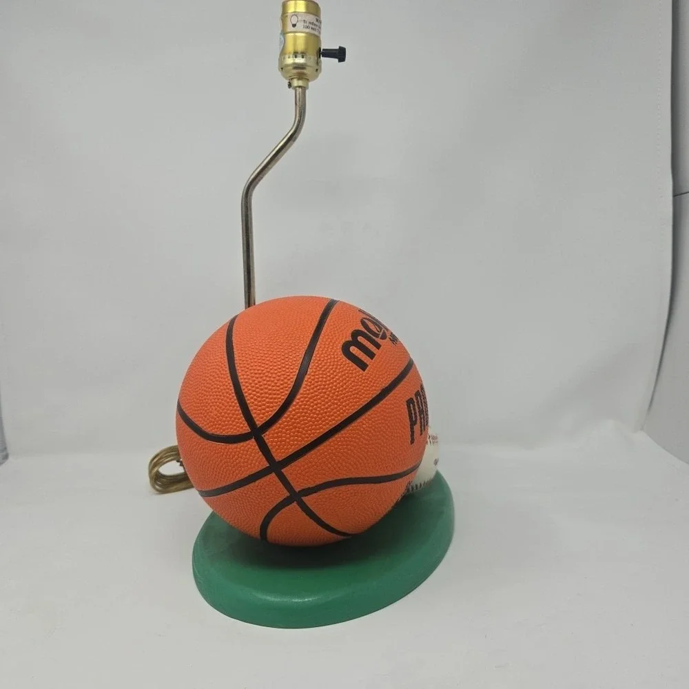 Sports Theme Lamp Mini Football Basketball Baseball Kids Molten Spalding Champro